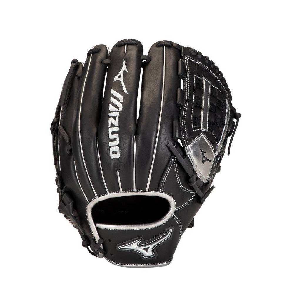 Guantes De Beisbol Mizuno MVP Prime SE Pitcher 12" Hombre Negras/Plateadas Baratas EUVN-76194